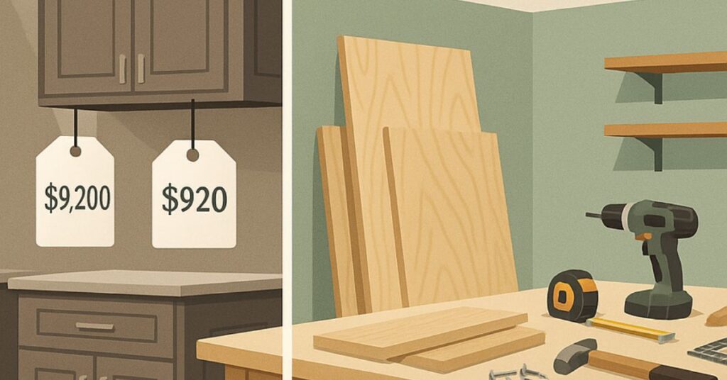 Why Build Your Own Kitchen Storage Cabinets