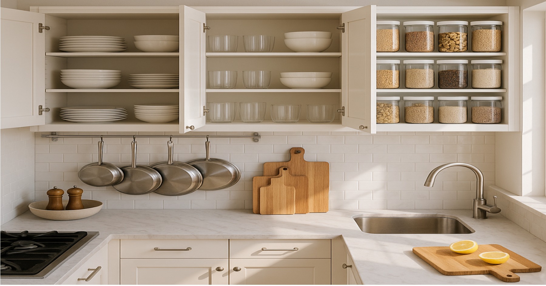 Kitchen storage layout ideas